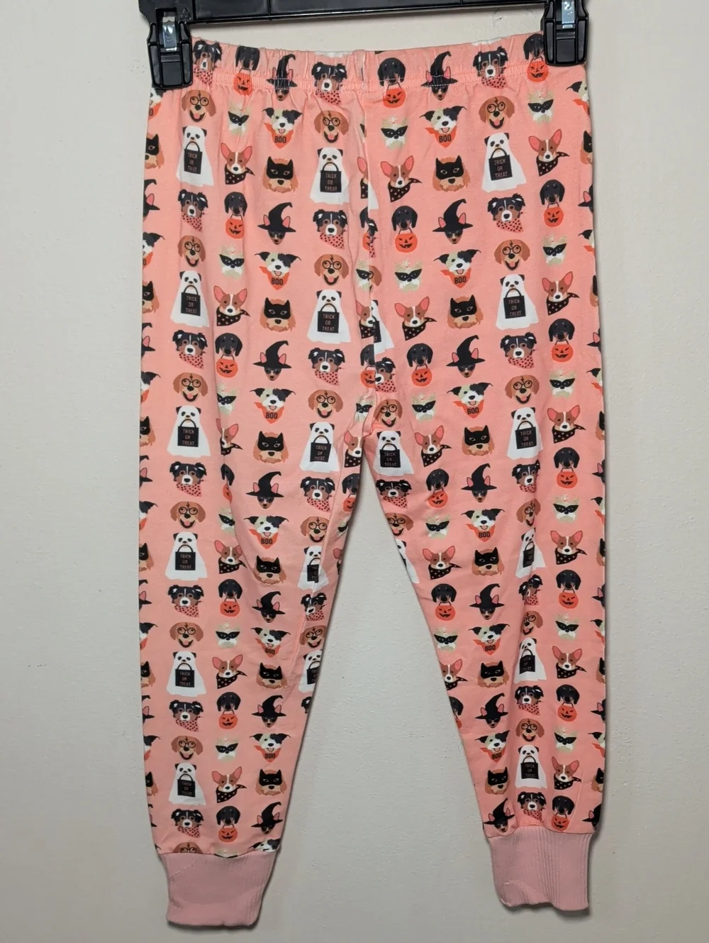 Nora Madison Halloween Dogs Pajamas with Matching T-shirt Cotton Girls Size 8-9
